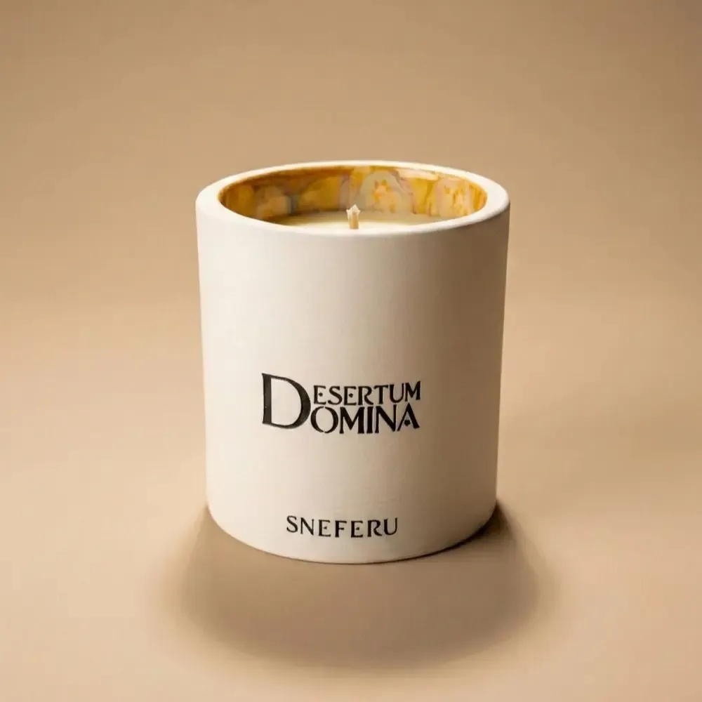 Candles - Desertum Domina Luxury Scented Candle 200g - SNEFERU