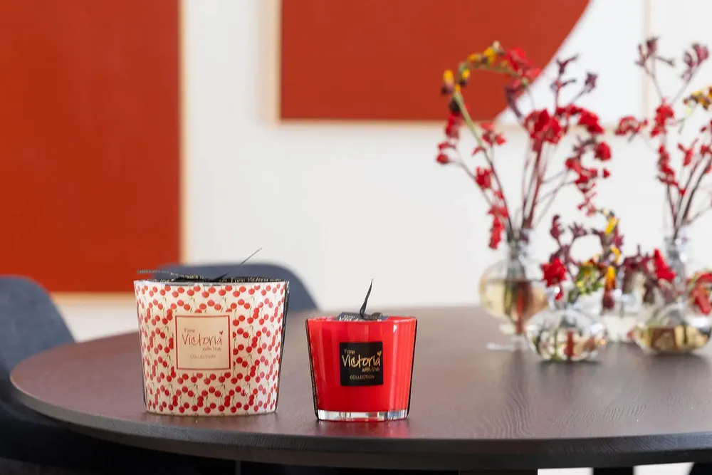 Bougies - VICTORIA FRUIT bougie - VICTORIA WITH LOVE COLLECTION