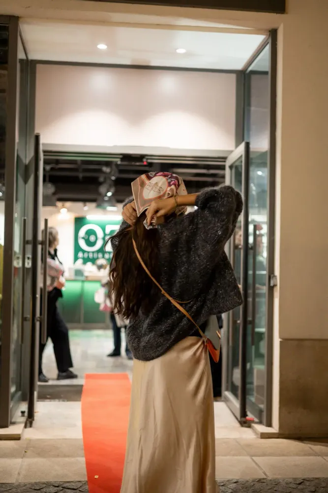 Foulards et écharpes - foulard en satin , Création et impression françaises - KOUNTHEA RETH