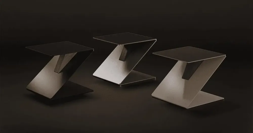 Autres tables  - Table d'appoint Lombard au Portugal par Porus Stud - PORUS STUDIO