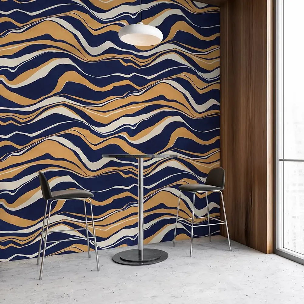 Tapestries - Panoramic wallpaper Gem Mountains - LE PAPIERS DE NINON