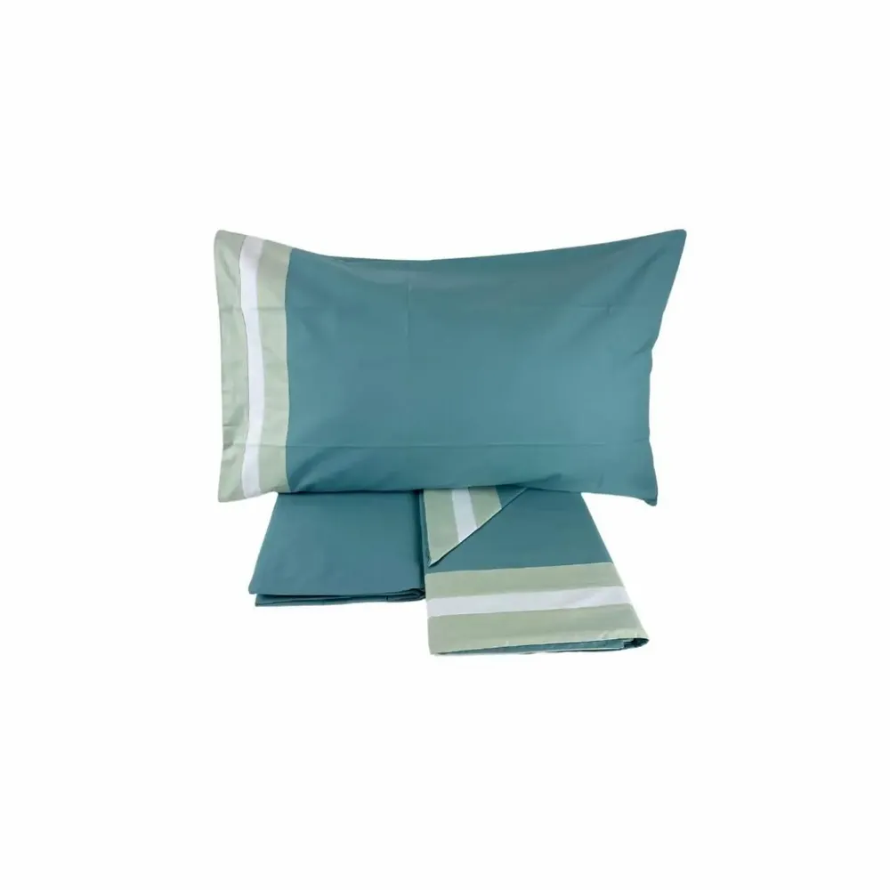 Bed linens - SORRENTO double bedsheet set - CLOE HOME