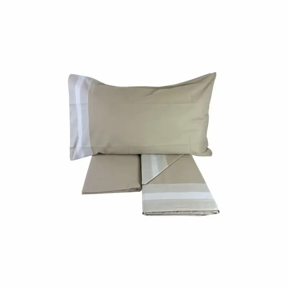 Bed linens - SORRENTO double bedsheet set - CLOE HOME