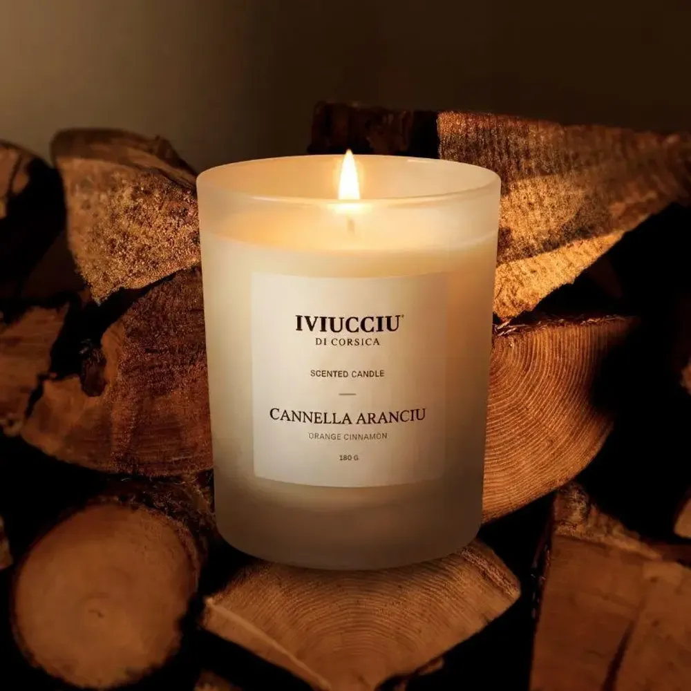 Candles - Cinnamon Orange Candle - IVIUCCIU DI CORSICA