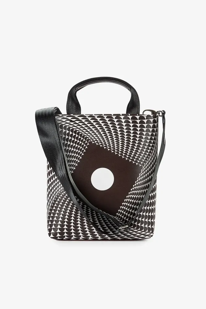 Sacs et cabas - SHOPPING BAG VERTICAL SMALL OPTICAL AW26 - 959NINEFIVENINE