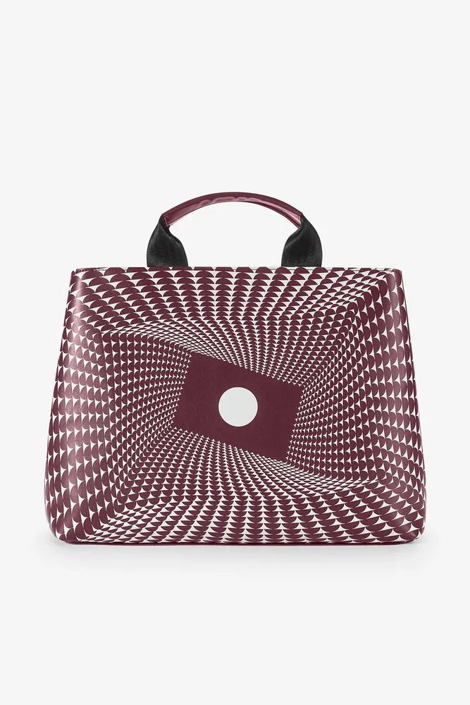 Sacs et cabas - SHOPPING BAG HORIZONTAL LARGE OPTICAL AW26 - 959NINEFIVENINE