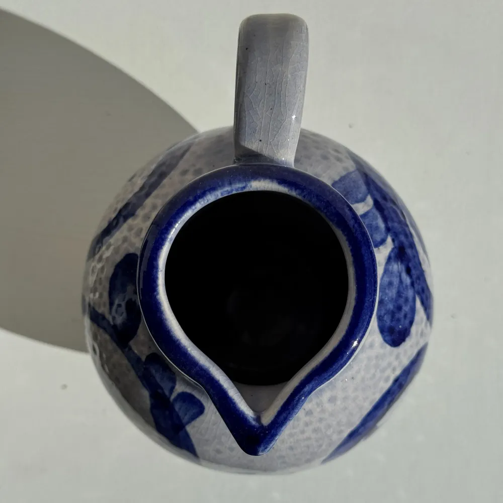 Carafes - Mini carafe bleue West Germany H14,5 - OFFICE OBJETS