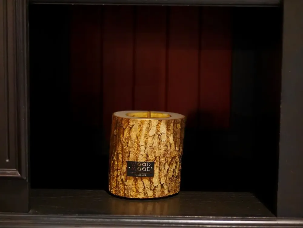 Candlesticks and candle holders - ROCKY Original (coniferous oil) - WOOD MOOD | :DODOMOOM