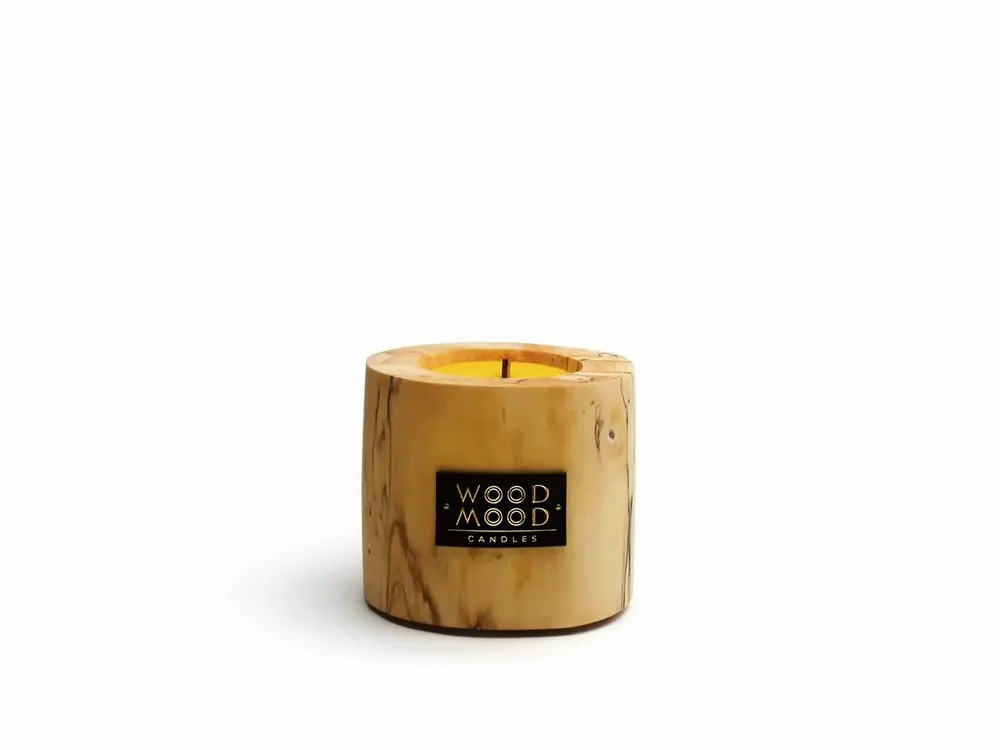Candlesticks and candle holders - UBUD Compact (cedarwood oil) - WOOD MOOD | :DODOMOOM