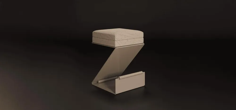 Stools - Lombard Bar Stool  Handmade in Portugal By Porus Studio - PORUS STUDIO