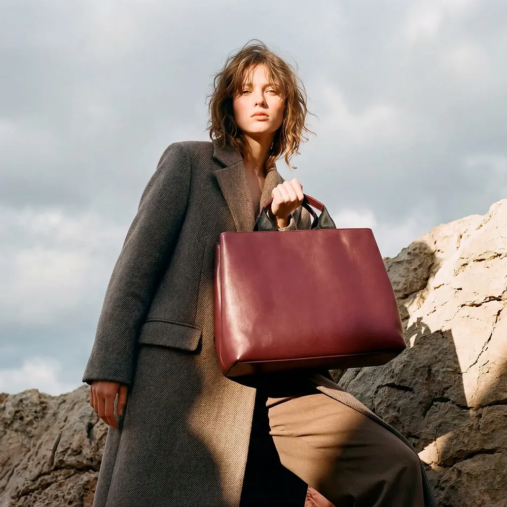 Sacs et cabas - SHOPPING BAG HORIZONTAL LARGE ICON AW26 - 959NINEFIVENINE