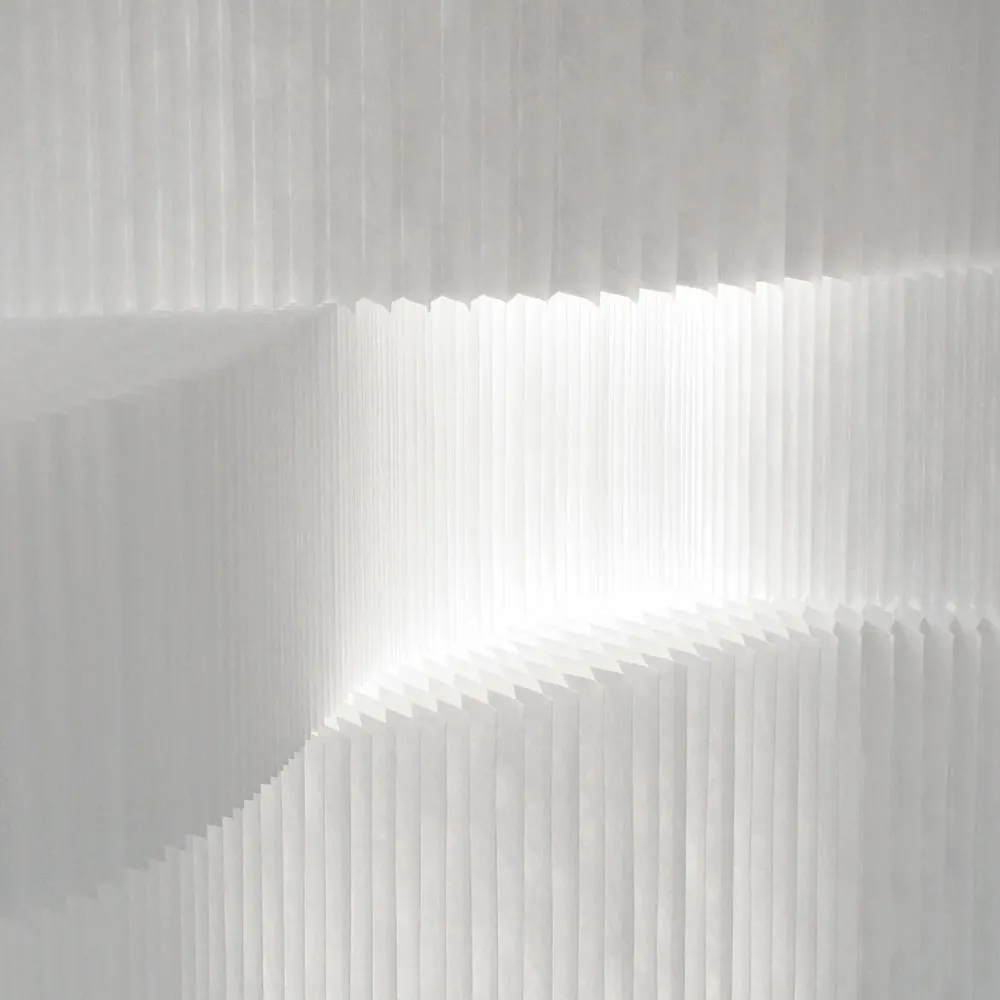 Wall ensembles - textile softblock | modular acoustic room divider - MOLO