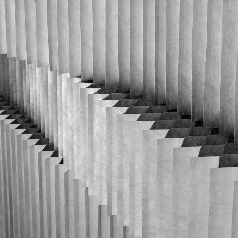 Wall ensembles - textile softblock | modular acoustic room divider - MOLO