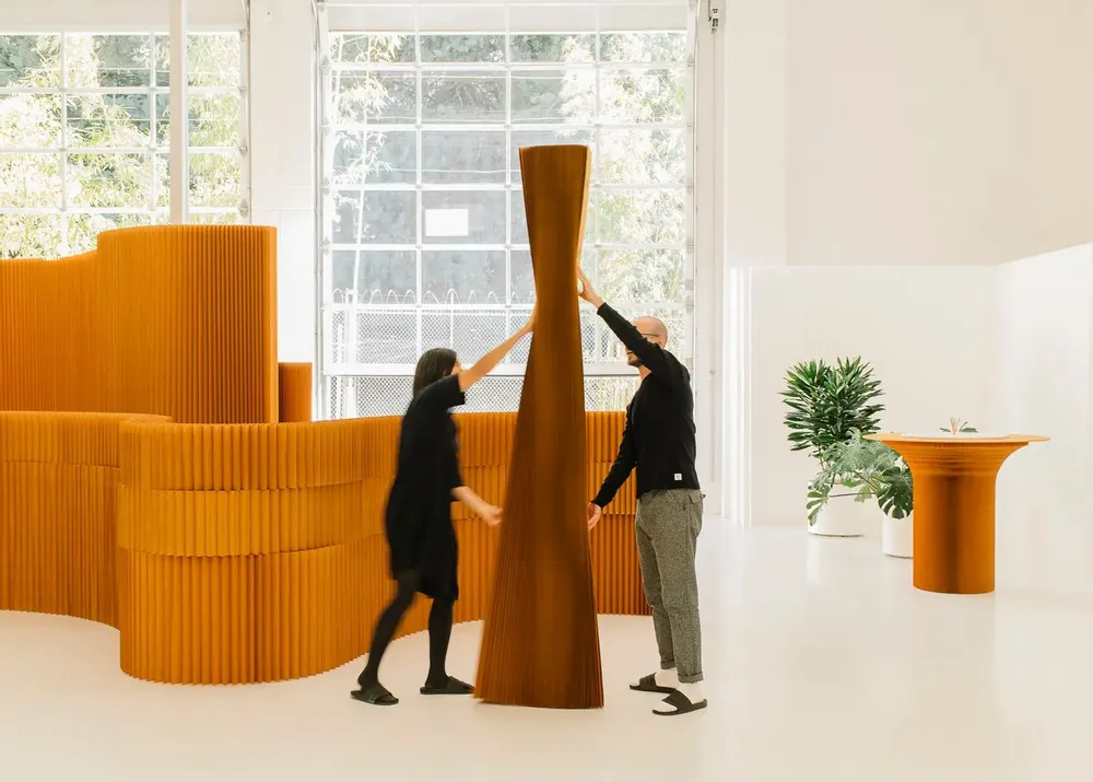 Cloisons - paper softblock | modular acoustic room divider - MOLO
