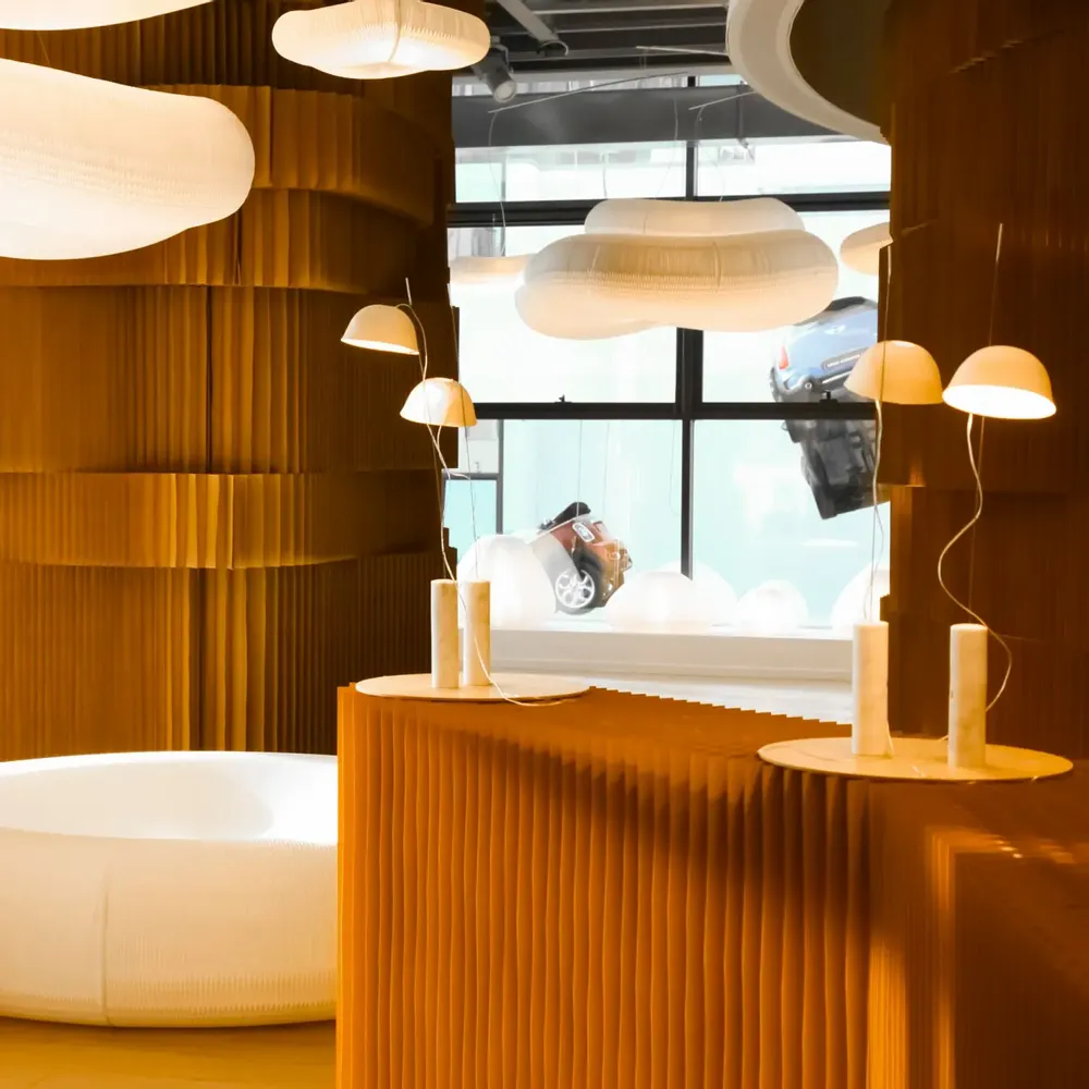 Cloisons - paper softblock | modular acoustic room divider - MOLO