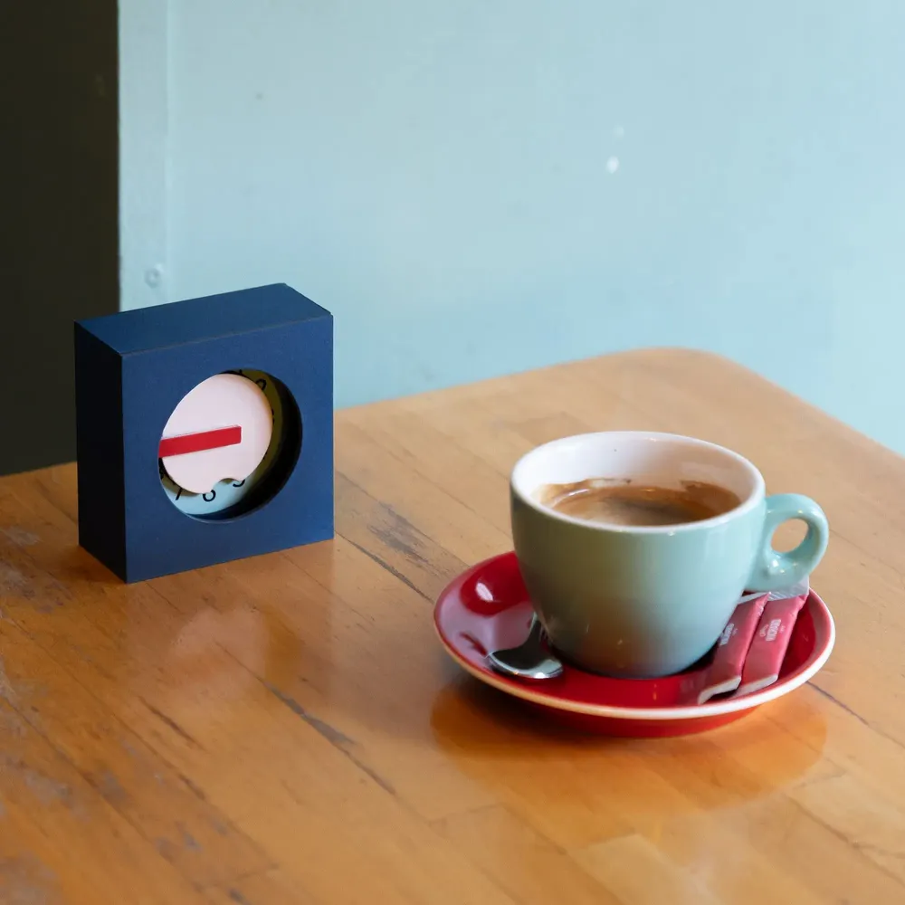 Clocks - Jikan Clock - Red - PAPER FOR PAPER