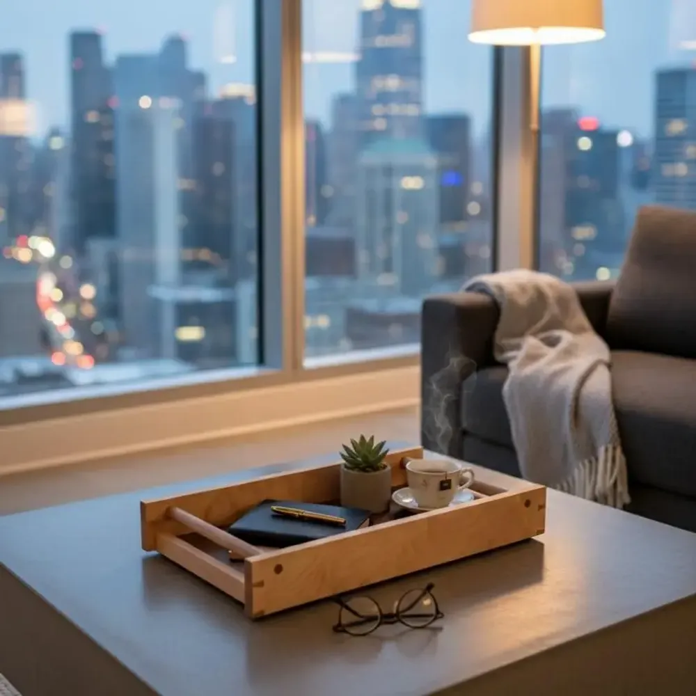 Storage boxes - Collectibe Handmade Tray - MOCHA - GIUSEPPE DEEPAK BENTI