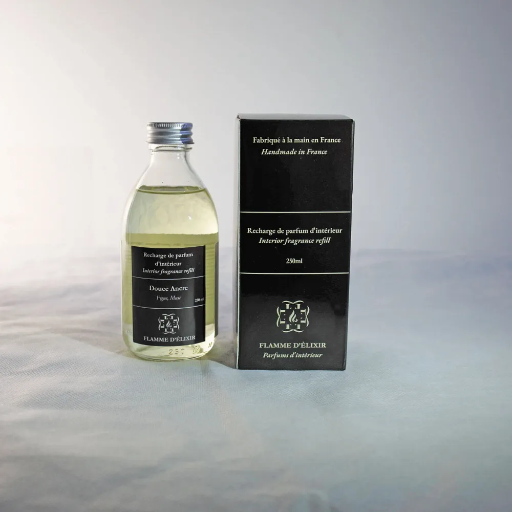 Scent diffusers - DOUCE ANCRE - 250 ml Fragrance Diffuser Refill - FLAMME D'ÉLIXIR
