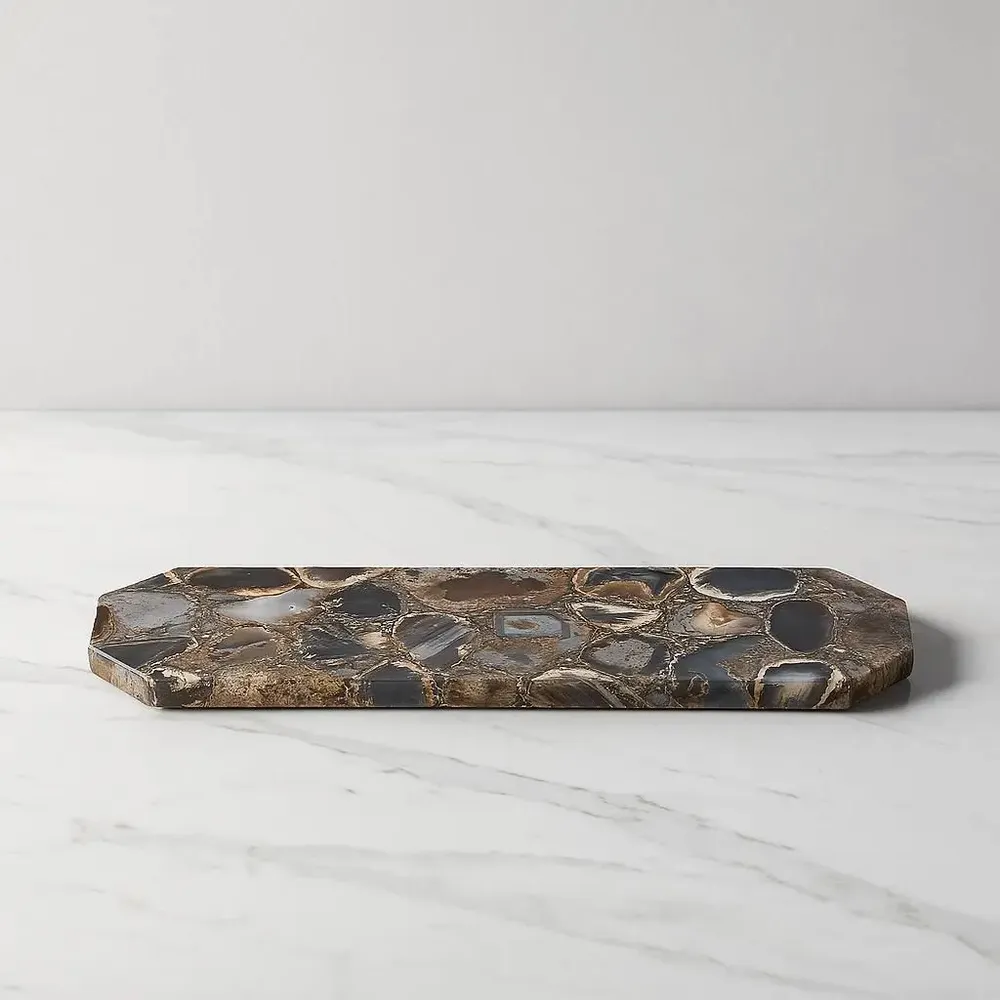 Objets de décoration - Plateaux Sia Agate - BE HOME