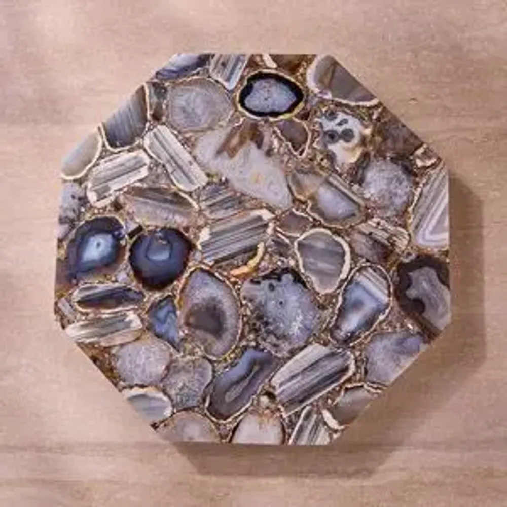 Objets de décoration - Plateaux Sia Agate - BE HOME