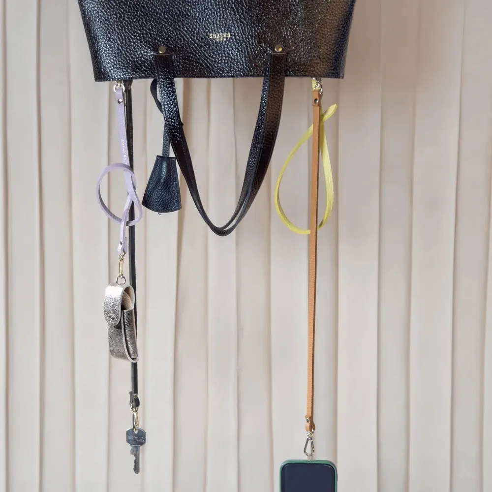 Bags and totes - Perfect black smooth bag in full grain cowhide leather 32×13×35.5 cm - ATELIER BALTUS