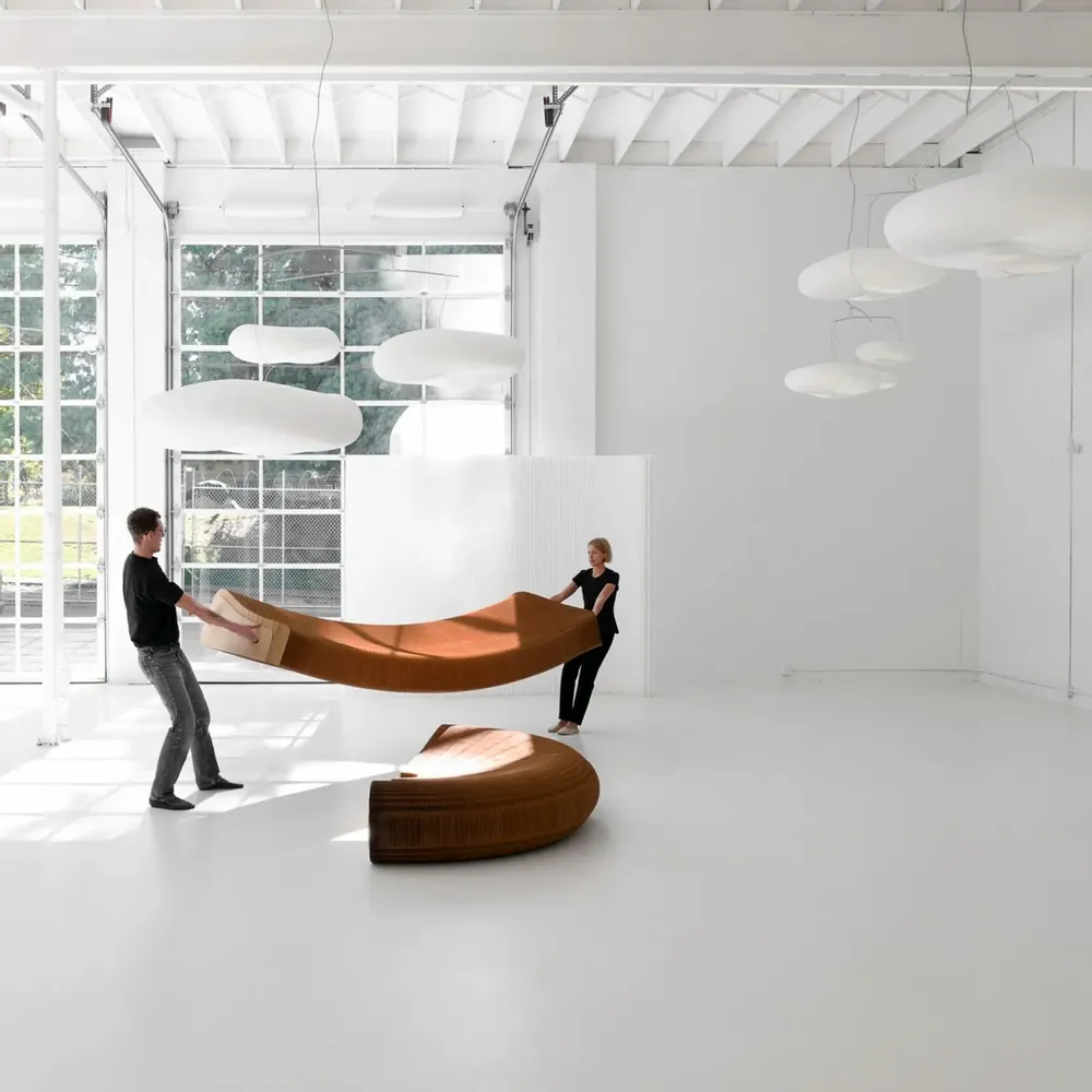 Mobilier et rangements pour bureau - softseating | folding paper lounger - MOLO