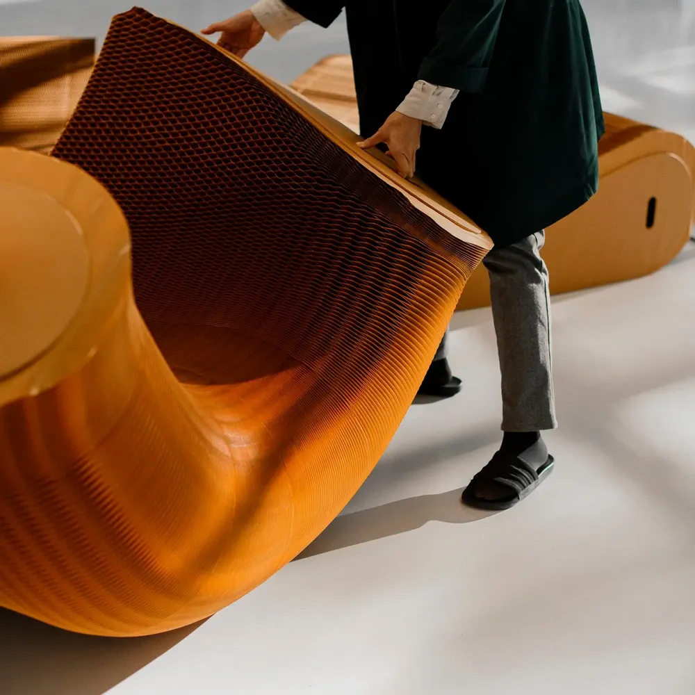 Mobilier et rangements pour bureau - softseating | folding paper lounger - MOLO