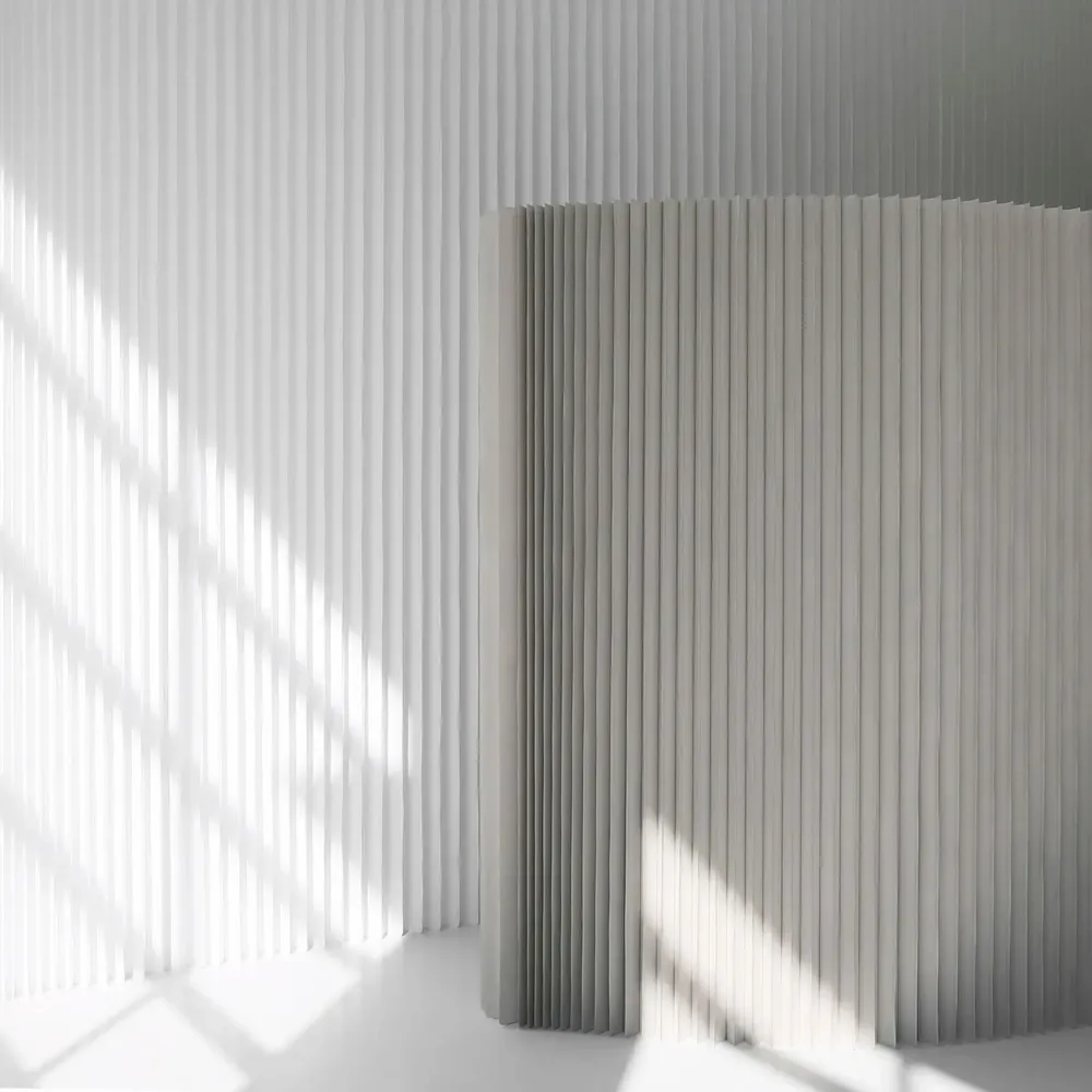 Office design and planning - custom colour textile softwall | flexible freestanding partition - MOLO