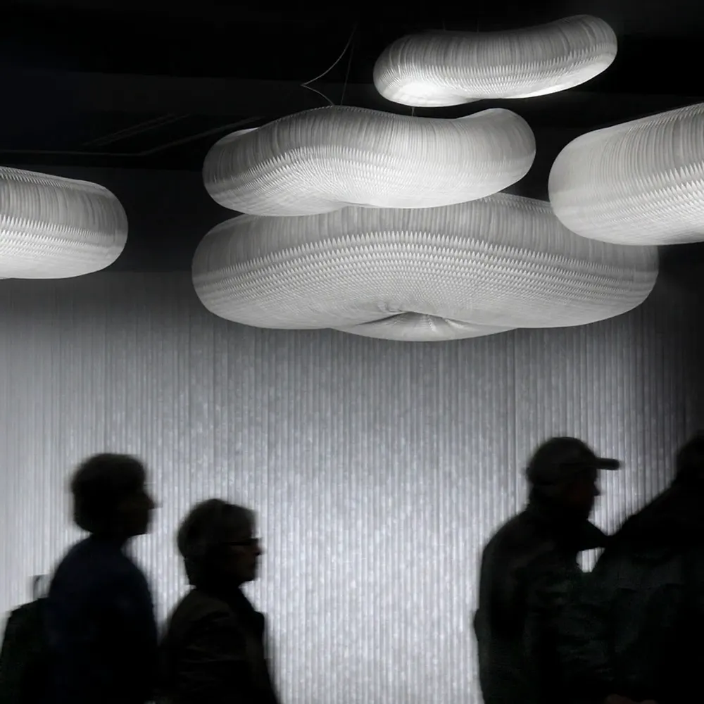 Lampadaires - LED pour softwall + softblock en textile - MOLO