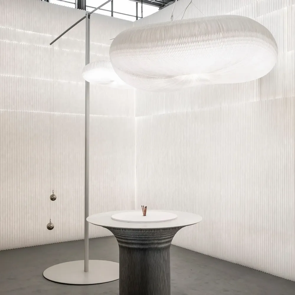 Wall ensembles - textile softblock | modular acoustic room divider - MOLO
