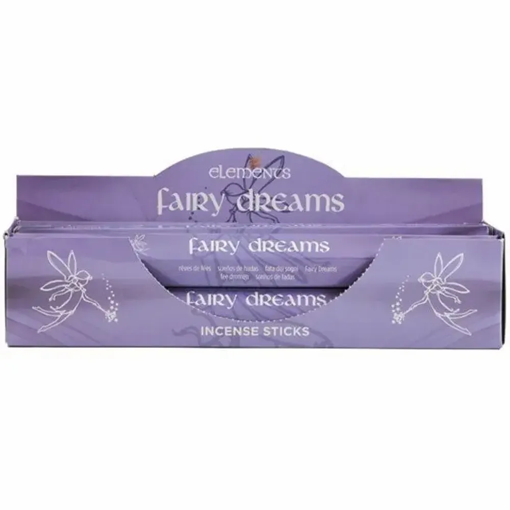 Parfums d'intérieur - Lot de 6 sachets de bâtonnets d'encens Elements Fairy Dreams - SOMETHING DIFFERENT WHOLESALE