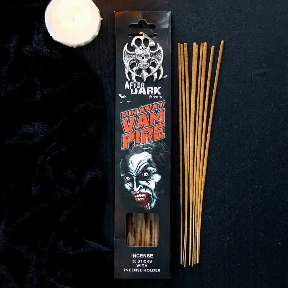 Home fragrances - Run Away Vampire Incense Sticks with Holder - SOMETHING DIFFERENT WHOLESALE