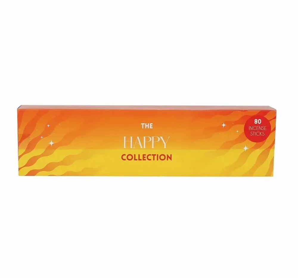 Home fragrances - The Happy Collection Incense Stick Set - SOMETHING DIFFERENT WHOLESALE