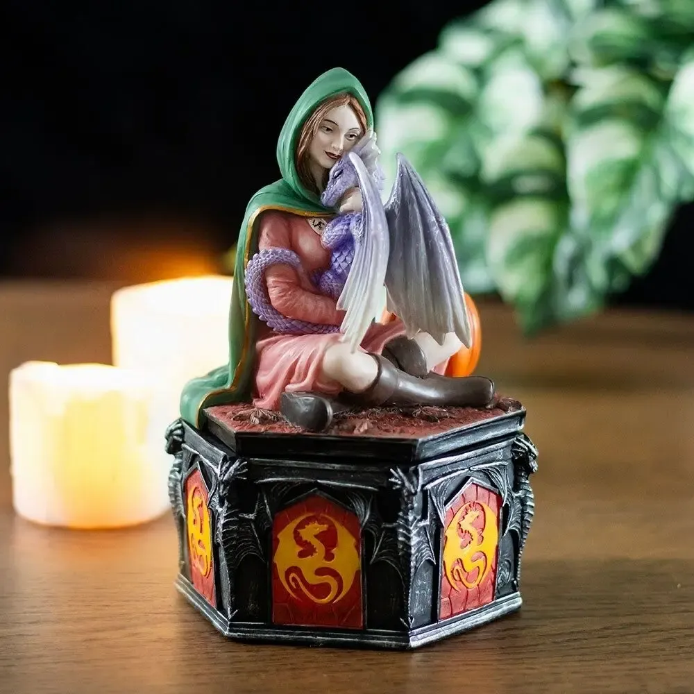 Jewelry - Dragon Friendship Fall Box by Anne Stokes - SOMETHING DIFFERENT WHOLESALE