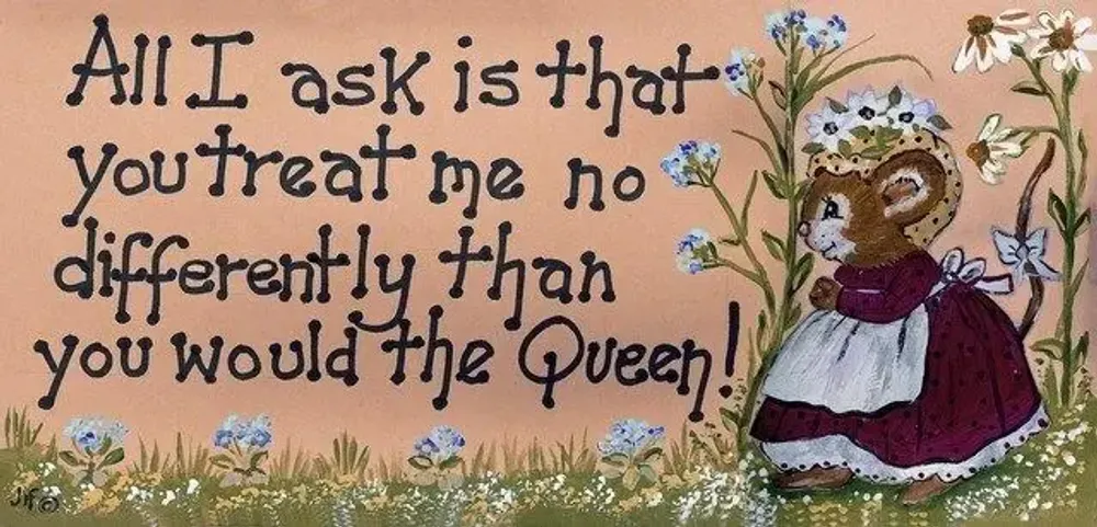 Panneaux séparateurs - Tout ce que je demande, c'est que vous me traitiez bien. - SOMETHING DIFFERENT WHOLESALE