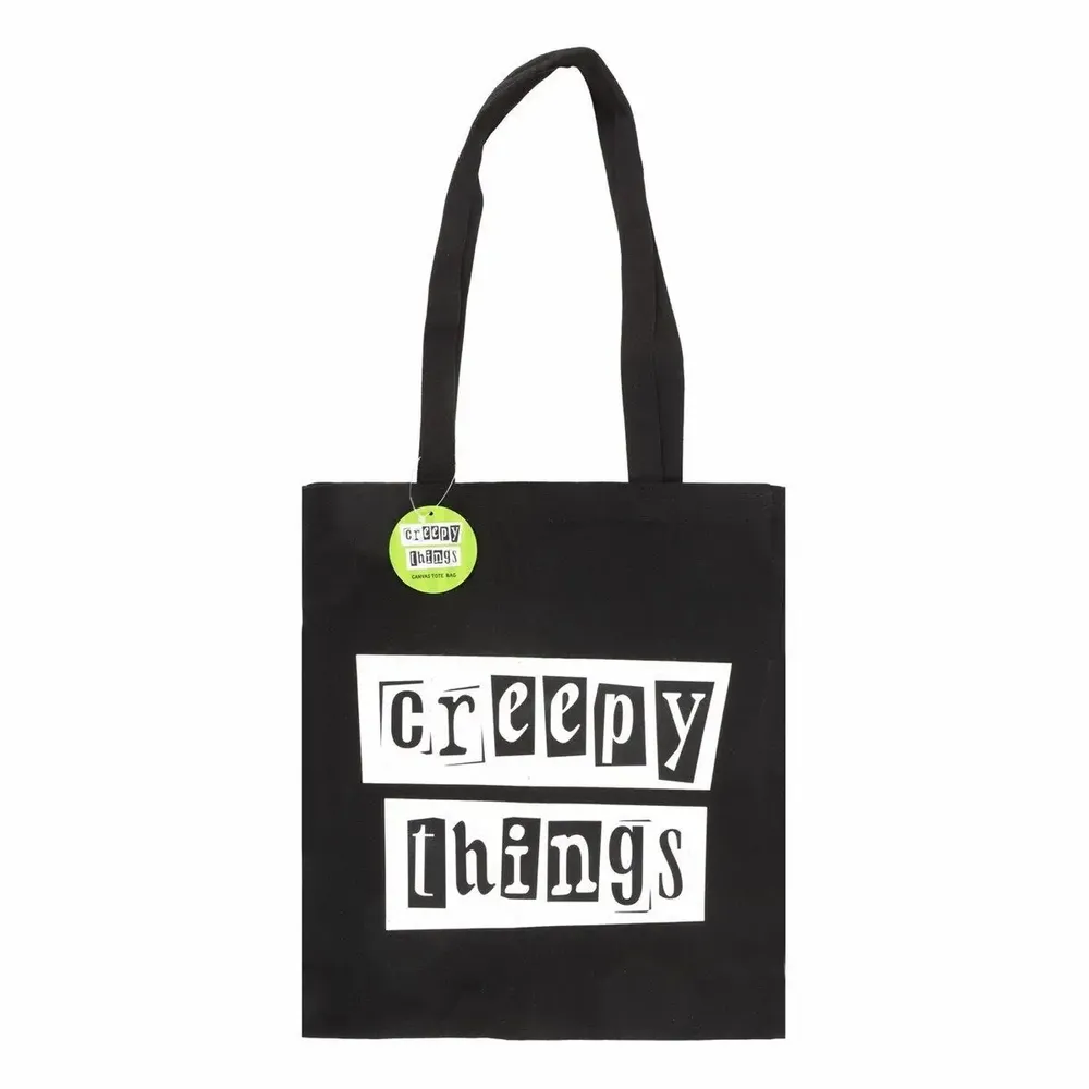 Sacs et cartables - Sac fourre-tout en polycoton Creepy Things - SOMETHING DIFFERENT WHOLESALE