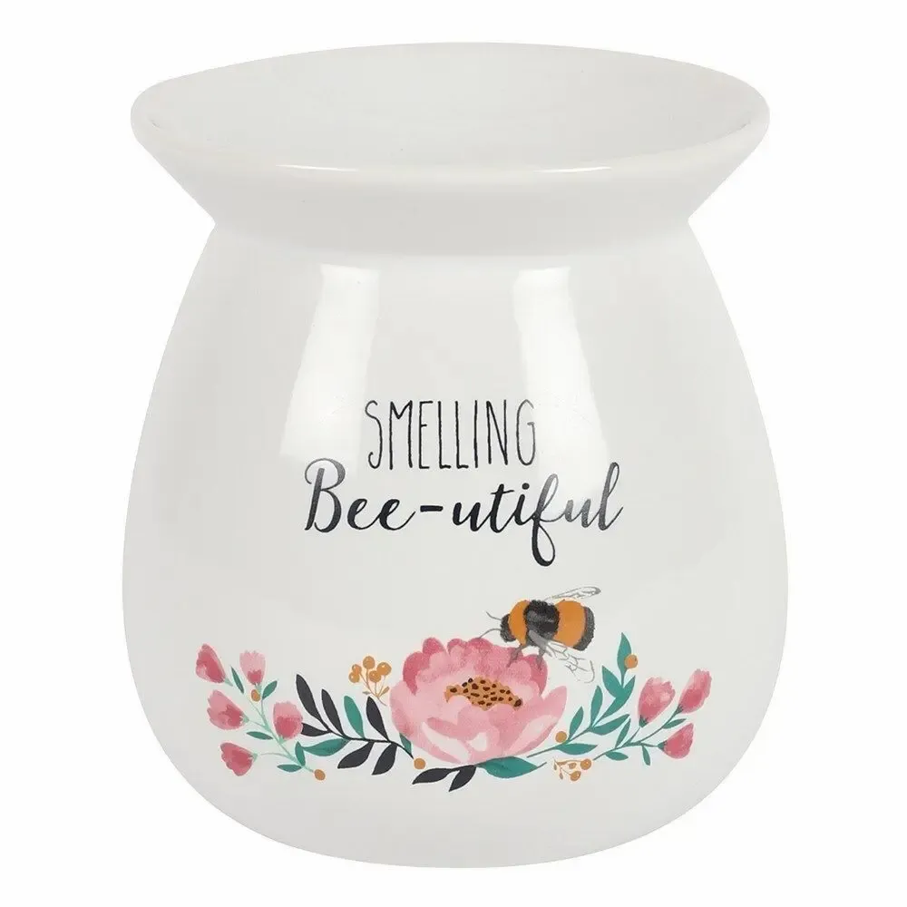 Scents - Smelling Bee-utiful Ceramic Oil Burner and Wax Warmer - SOMETHING DIFFERENT WHOLESALE