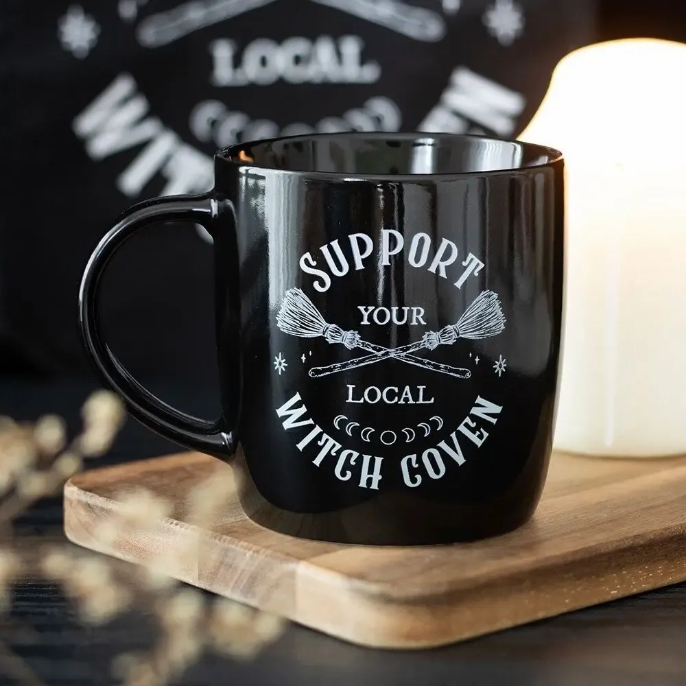 Tasses et mugs - Mug « Soutenez votre coven de sorcières local » - SOMETHING DIFFERENT WHOLESALE