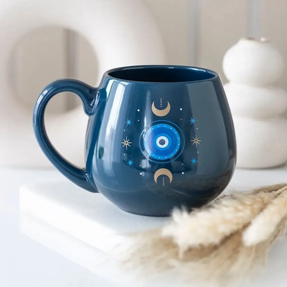 Mugs - All Seeing Eye Rounded Mug - SOMETHING DIFFERENT WHOLESALE