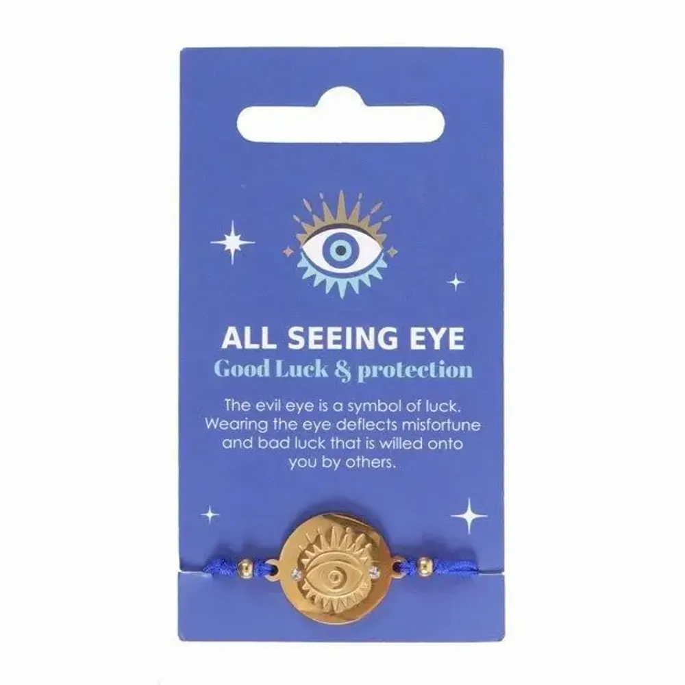 Jewelry - All Seeing Eye String Bracelet - SOMETHING DIFFERENT WHOLESALE