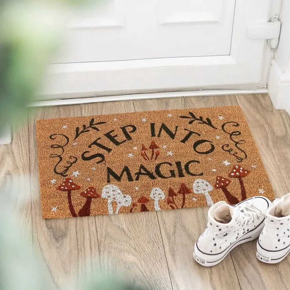 Rugs - Natural Step Into Magic Doormat - SOMETHING DIFFERENT WHOLESALE