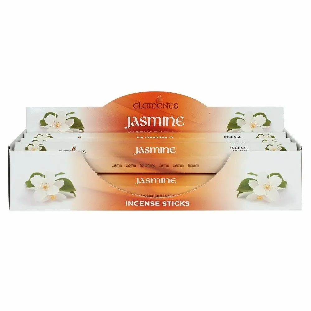 Parfums d'intérieur - Lot de 6 sachets de bâtonnets d'encens au jasmin Elements - SOMETHING DIFFERENT WHOLESALE