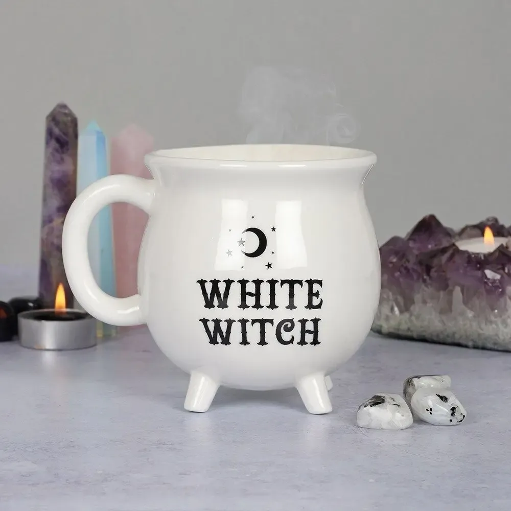 Tasses et mugs - Mug Chaudron de Sorcière Blanche - SOMETHING DIFFERENT WHOLESALE