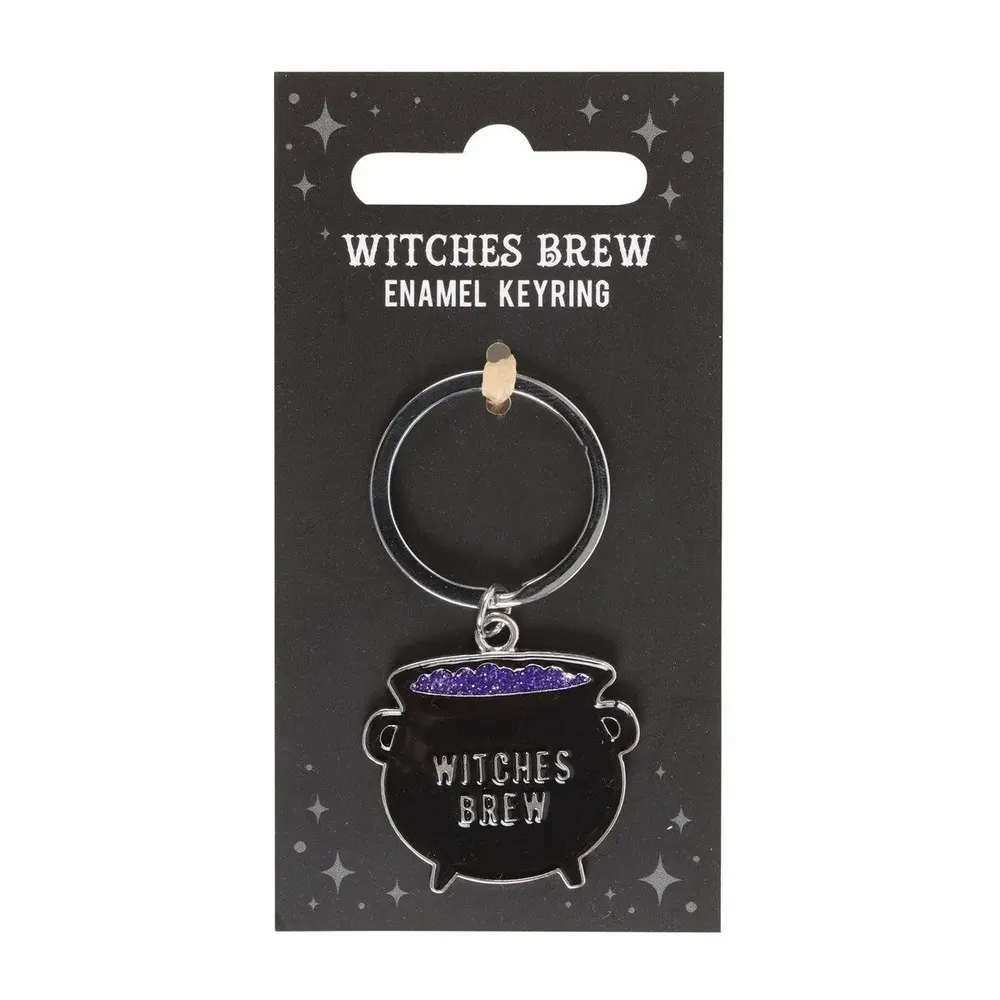 Decorative objects - Witches Brew Cauldron Keyring - SOMETHING DIFFERENT WHOLESALE