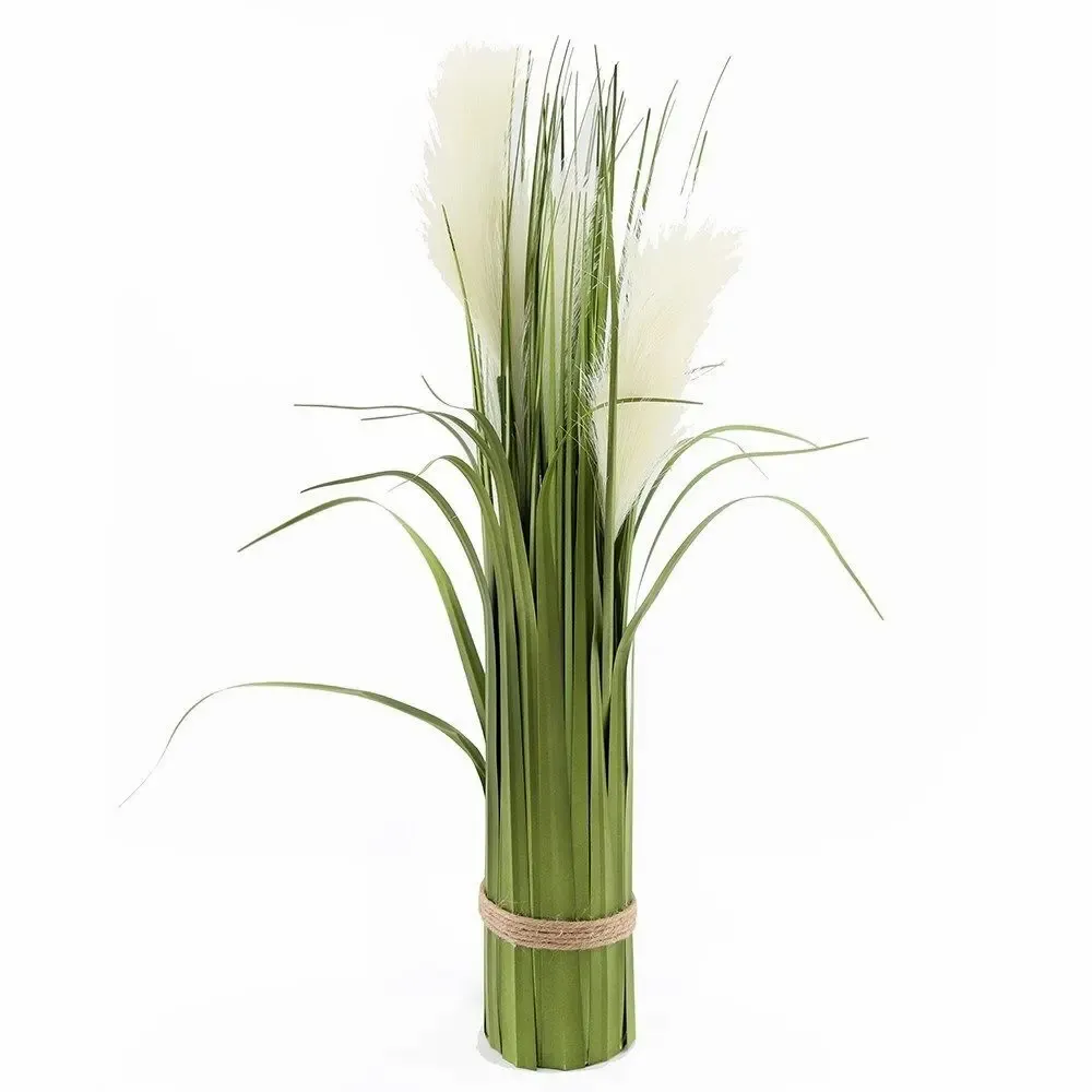 Decorative objects - 61cm Standing Faux Pampas Grass - SOMETHING DIFFERENT WHOLESALE