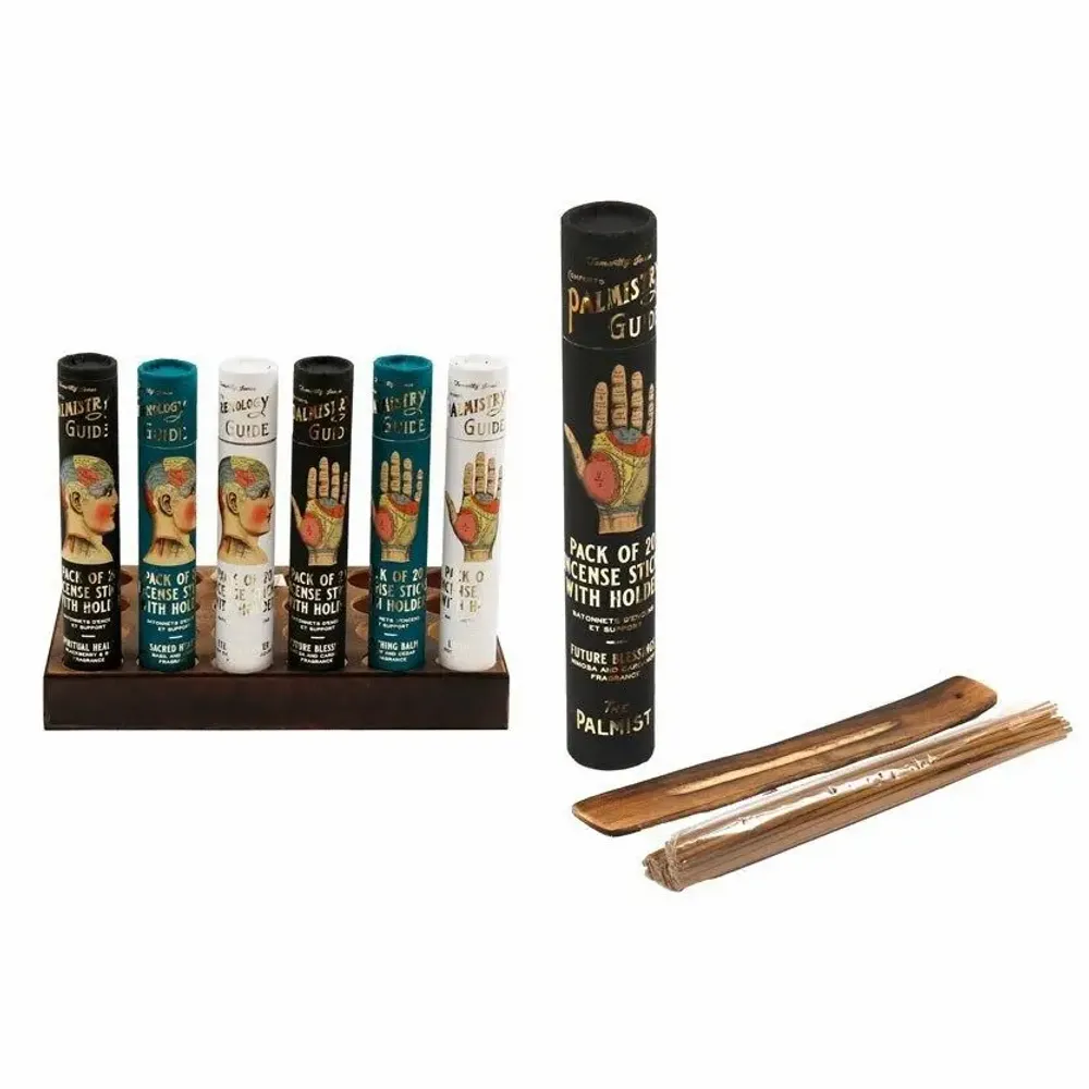 Home fragrances - Phrenology & Palmistry Incense Sticks - SOMETHING DIFFERENT WHOLESALE