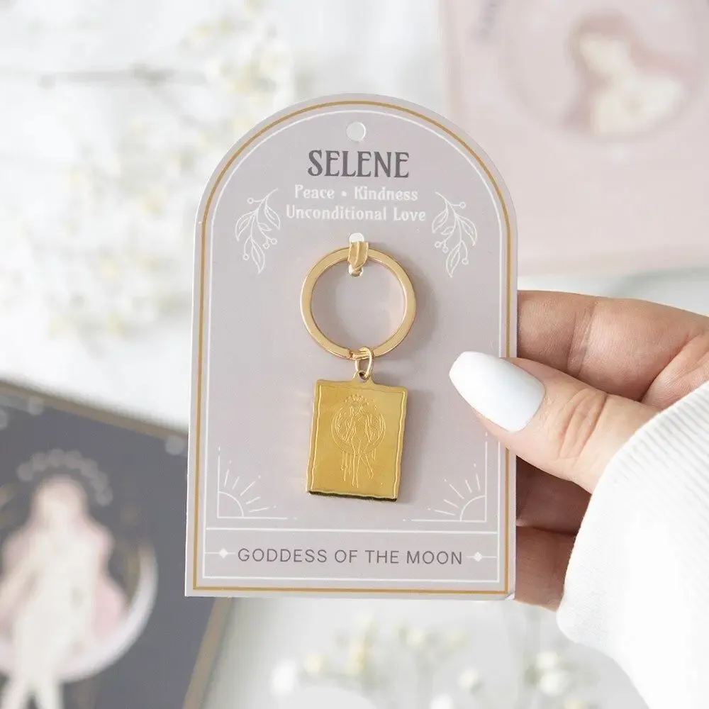 Decorative objects - Selene Goddess Talisman Keyring - SOMETHING DIFFERENT WHOLESALE