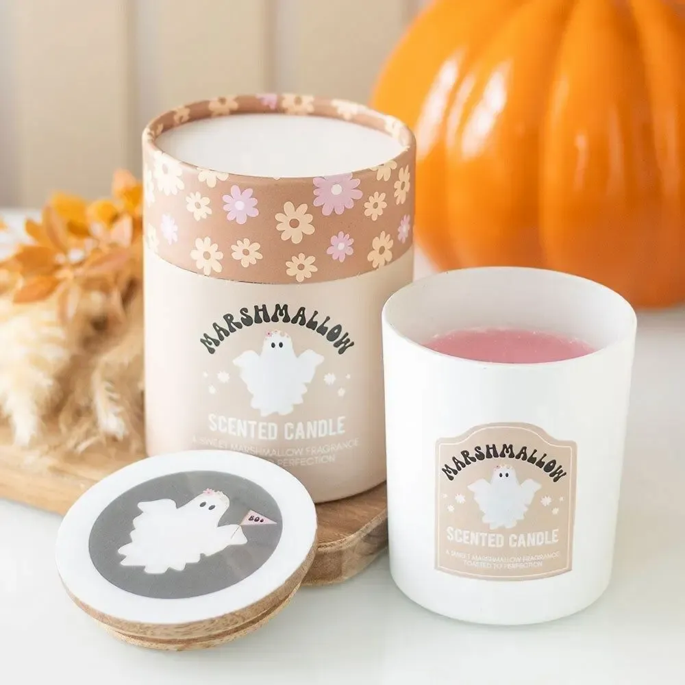 Candles - Ghost Toasted Marshmallow Candle - SOMETHING DIFFERENT WHOLESALE