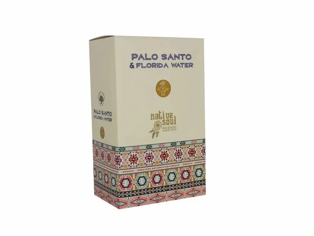 Home fragrances - Native Soul Palo Santo & Florida Water Incense Sticks - SOMETHING DIFFERENT WHOLESALE