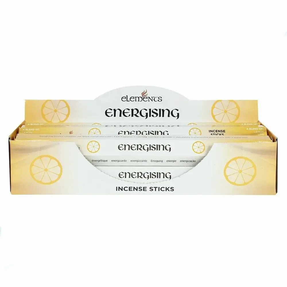 Parfums d'intérieur - Lot de 6 sachets de bâtonnets d'encens énergisants Elements - SOMETHING DIFFERENT WHOLESALE